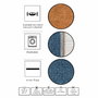 Conceptum Alfombra Woosonıl058 Camel 80x50 cm